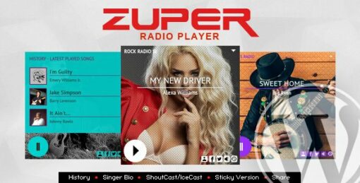 Zuper – Shoutcast and Icecast Radio Player 3.6 1