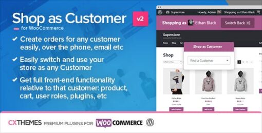 Shop as Customer for WooCommerce 1.2.5 1