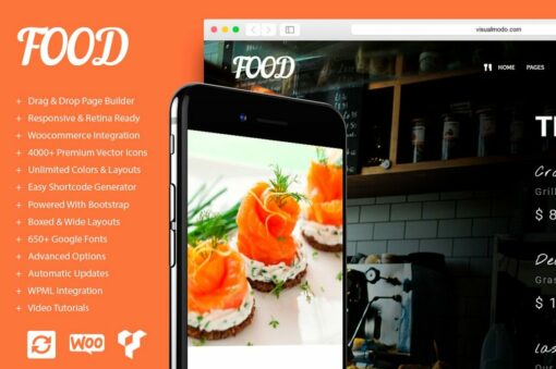 Food WordPress Theme 4.0.4 1