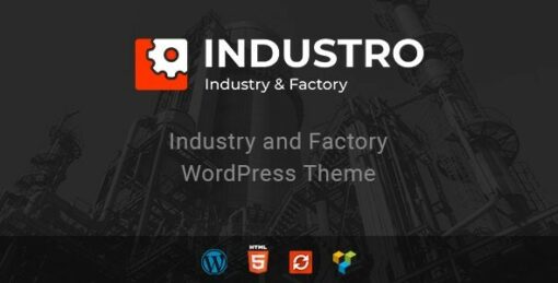 Industro – Industry & Factory WordPress Theme 1.0.6.6 1