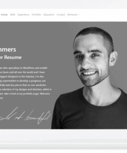 Resume WordPress Theme 2.0.4