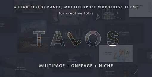 Talos – Creative Multipurpose WordPress Theme 1.3.9 1