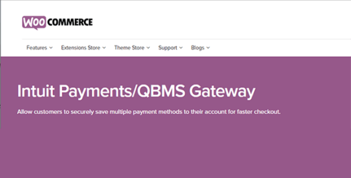 WooCommerce Intuit QBMS Payment Gateway 3.3.0 1