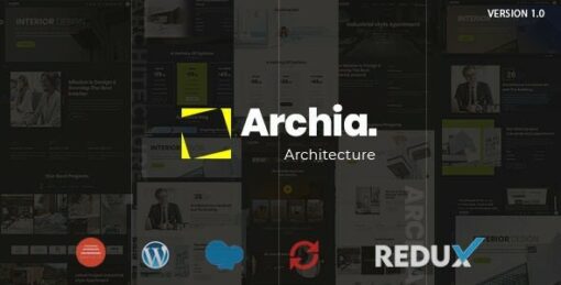 Archia – Architecture & Interior WordPress Theme 1.0.3 1