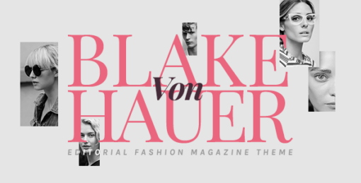 Blake von Hauer – Editorial Fashion Magazine Theme 6.0.4 1
