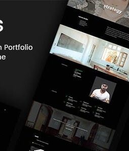 Namos – Tema WordPress criativo para portfólio de uma ou várias páginas 1.2.1