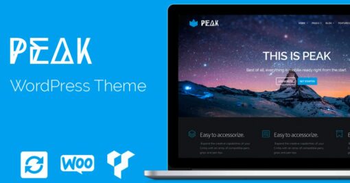 Peak WordPress Theme 4.0.4 1