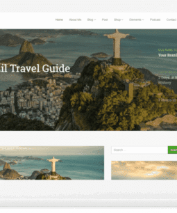 Tema WordPress Traveler (VisualModo) 3.0.4