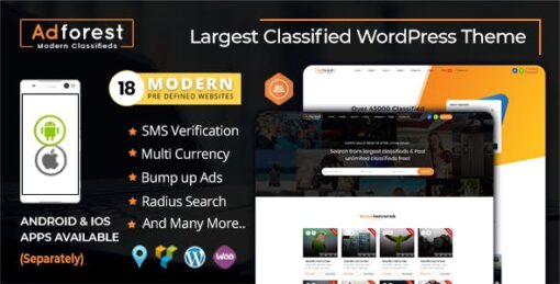 AdForest – Classified Ads WordPress Theme 5.1.2 1