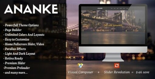 Ananke – One Page Parallax WordPress Theme 3.9.7 1