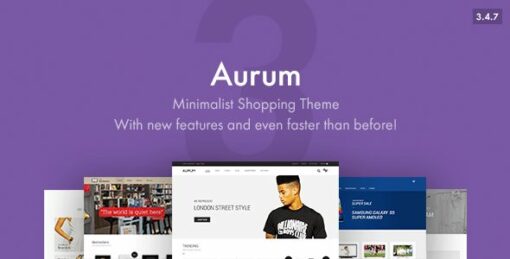 Aurum – Minimalist Shopping Theme 3.29 1