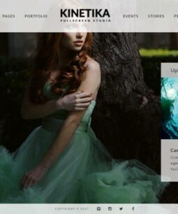 Tema Kinetika | Tema de fotografia para WordPress 6.5.9
