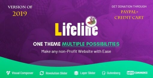Lifeline – NGO Charity Fund Raising WordPress Theme 6.1 1