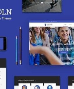 Lincoln - Tema WordPress para Material Design Educacional 4.1.3