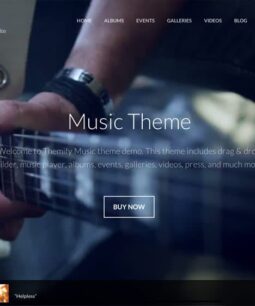 Tema Themify Music para WordPress 7.8.7