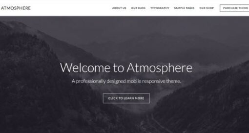 StudioPress Atmosphere Pro Genesis WordPress Theme 1.1.3 1