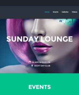 Tema Themify Event para WordPress 7.5.7