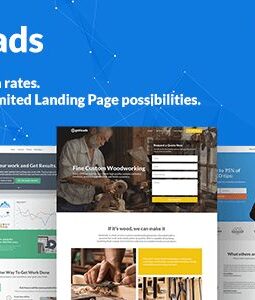 Tema de página de destino de alto desempenho Getleads 2.5.0