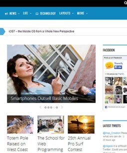 Tema Themify Magazine para WordPress 7.5.9