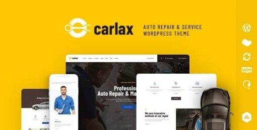 Carlax | Car Parts Store & Auto Service WordPress Theme 1.0.9 1