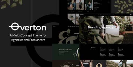 Overton – Creative Theme for Agencies and Freelancers 1.3 1