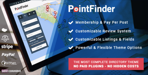 Point Finder Directory – Directory & Listing WordPress Theme 2.2.3 1