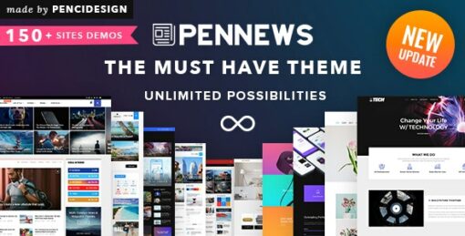 PenNews – News/ Magazine/ Business/ Portfolio/Reviews WordPress Theme 6.6.6 1