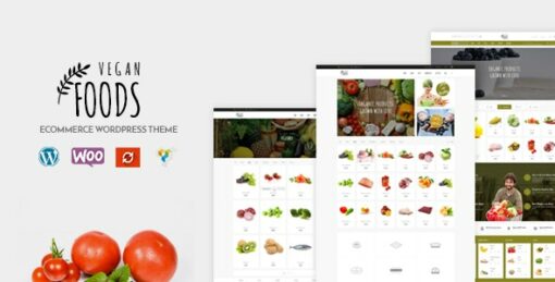 Vegan Food - Organic Store Responsive WooCommerce WordPress Theme 5.2.32 1
