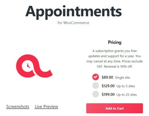 WooCommerce Appointments 4.18.2 1