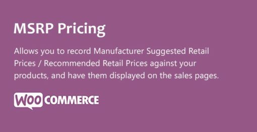 WooCommerce MSRP Pricing 3.4.22 1