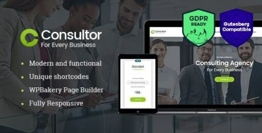 Consultor | A Business Financial Advisor WordPress Theme 1.2.4 1