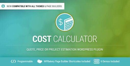 Cost Calculator WordPress Plugin 2.4.1 1