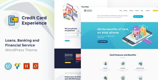 Credit Card Experience | Loan Company and Online Banking WordPress Theme 1.2.12 1