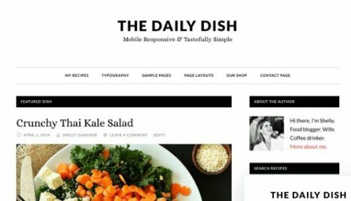 Daily Dish Pro Theme 2.0.0 1