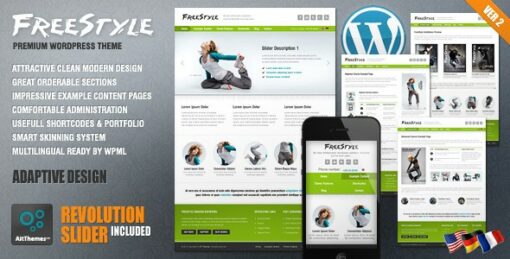 Freestyle WordPress Theme 2.56 1