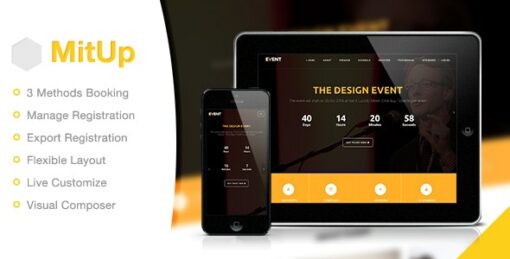 MitUp – Event & Conference WordPress Theme 1.2.9 1