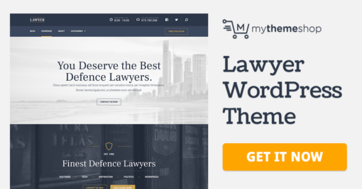 MyThemeShop Lawyer WordPress Theme 1.1.0 1