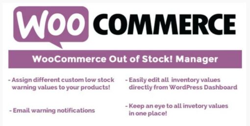 WooCommerce Out of Stock! Manager 4.7 1