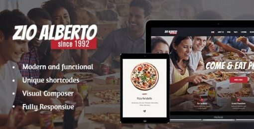 Zio Alberto | Pizza Restaurant, Cafe & Bistro Theme 1.2.2 1