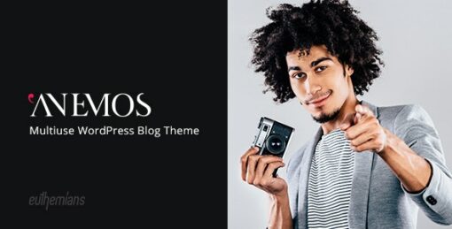 Anemos – A Multiuse Blogging WordPress Theme 2.4.1 1
