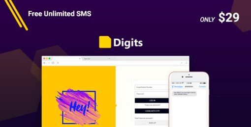 Digits: WordPress Mobile Number Signup and Login 8.4.2.5 1