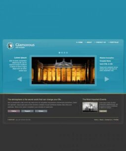 Tema WordPress Glamorous 1.4