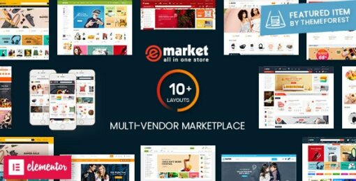 eMarket – Multi Vendor MarketPlace WordPress Theme 7.6.2 1