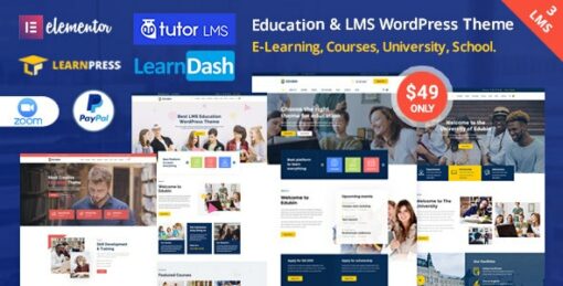 Edubin – Education WordPress Theme 9.0.1 1