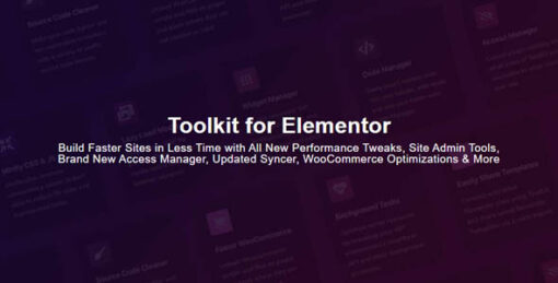 Toolkit for Elementor – Addons for Elementor 1.4.9 1