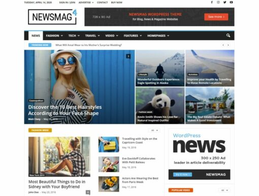 Newsmag – Newspaper & Magazine WordPress Theme 5.4.2 1
