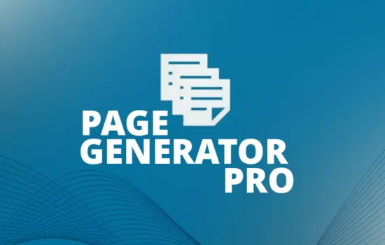 Page Generator Pro
