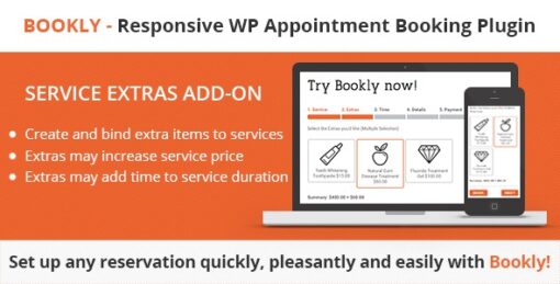 Bookly Service Extras (Add-on) 5.8 1