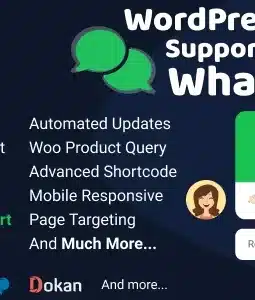 WordPress Support WhatsApp