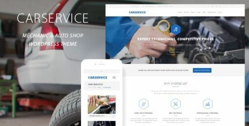 Car Service – Mechanic Auto Shop WordPress Theme 7.4 1